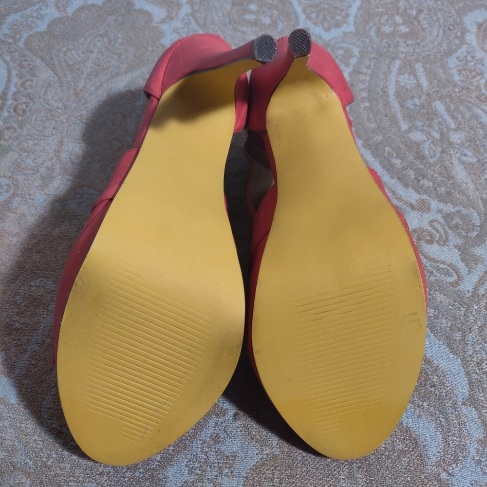 Michael Antonio  Womens sz 10 leather high heels - Picture 9 of 10